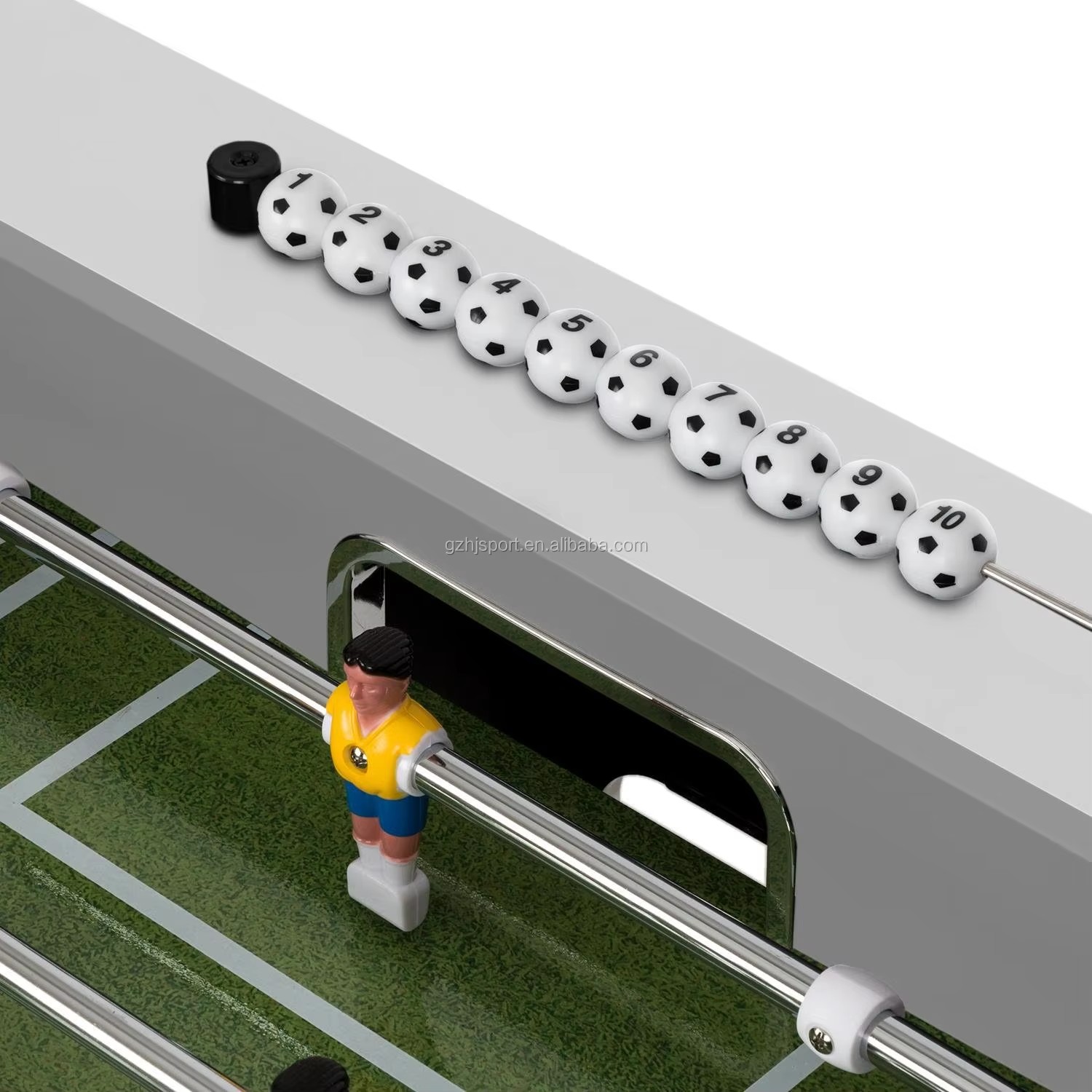 Modern Design White Color Kikcer Fooseball Soccer Table Indoor Football Table