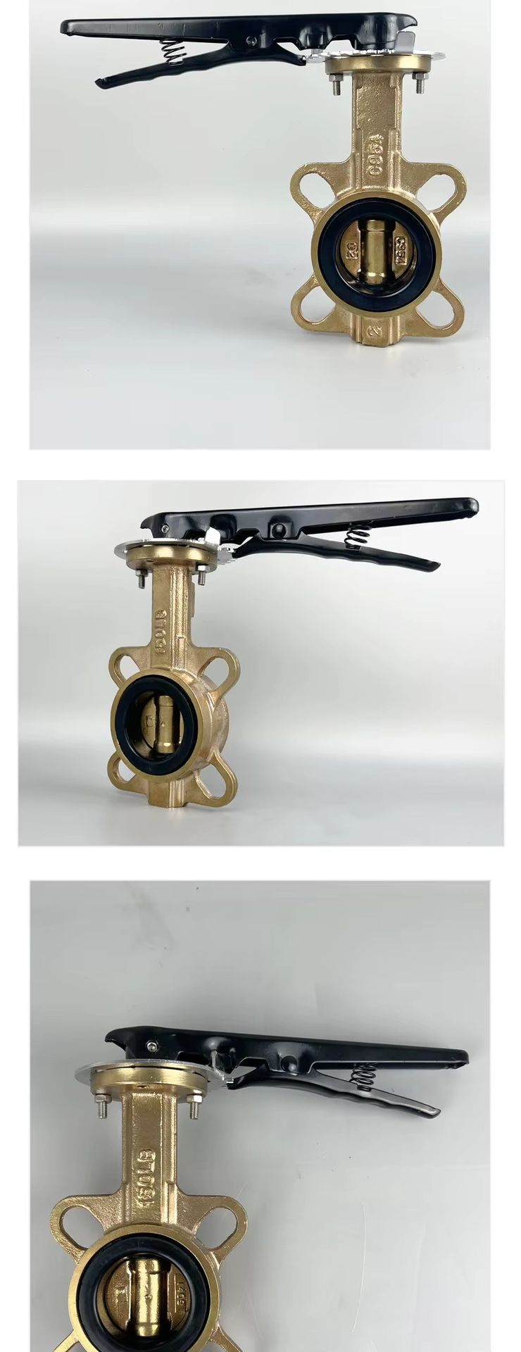 Kh Brand Marine Butterfly Valve D71XT-16T/D71 Aluminum Full Bronze Vertical Plate Wafer Seawater Non-Standard Normal Temperature