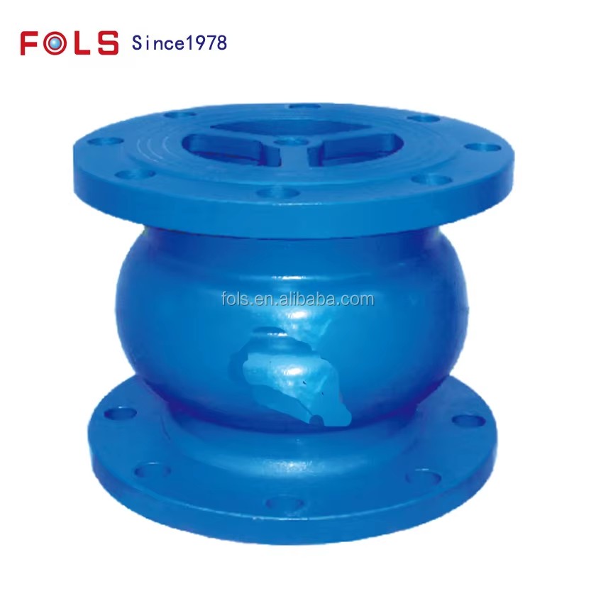 DN50-DN350 PN16 Ductile Iron Flange Check Valve 4 Inch Swing Check Valve for Water