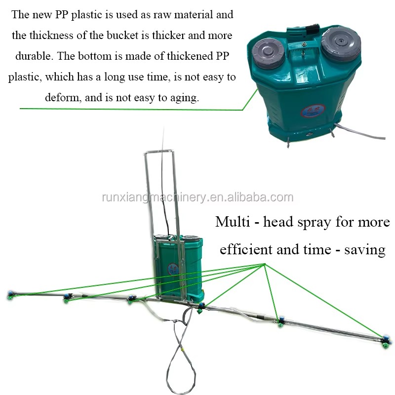 22L Knapsack Electric Machines Agricultural Power Sprayer Machine