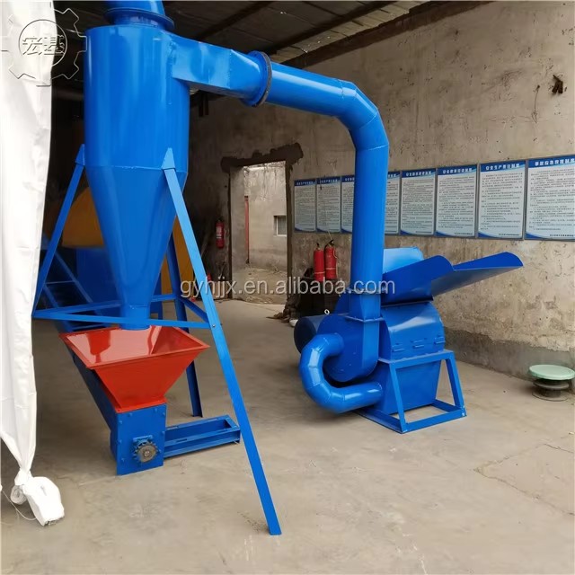 Hammer Mill Sawdust Timber Mulcher Palm Leaf Crusher Machine Wood Wood Chip Crusher Machine