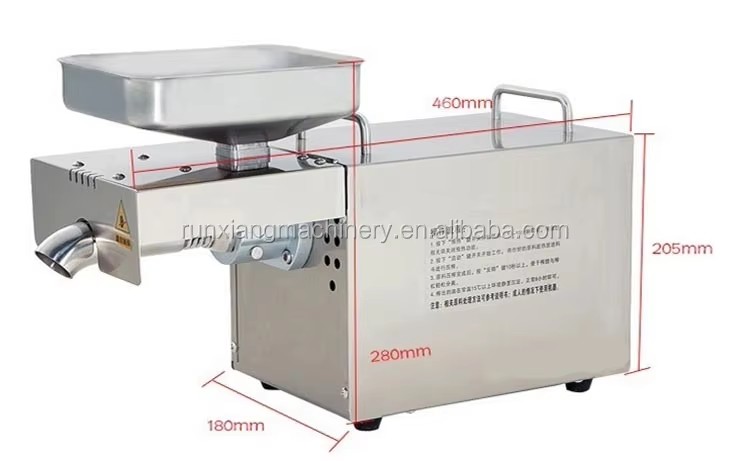 Home Use Mini Olive Oil Extraction Machine Hemp Oil Press Machine