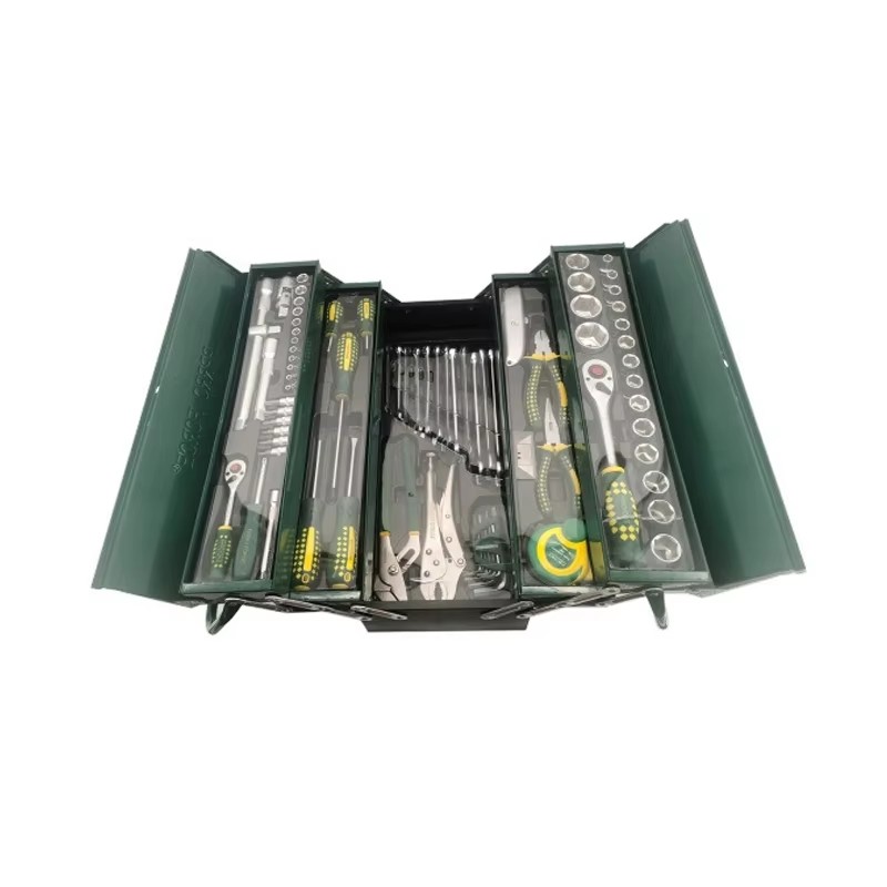 85 Pcs Multi-Layer Foldable Professional Hardware Set Household Auto Repair Tool Kit