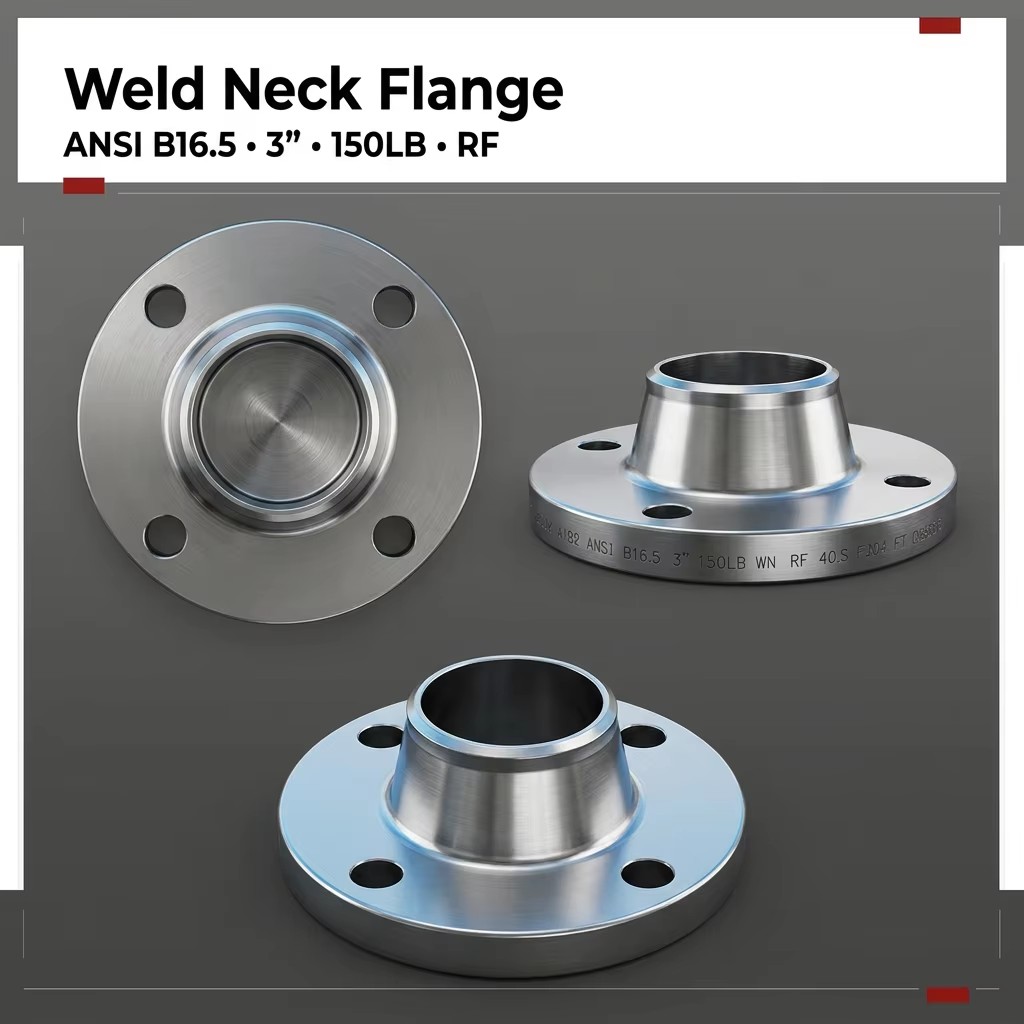 Stainless Steel Flange Precision Machined Pipe Flange Custom Metal Flange for Industrial Piping