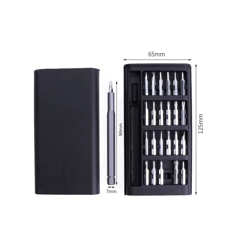 Magnetic Precision Screwdriver Set 25 in 1 With 24 Piece Mini Pocket Screwdriver Set Small Repair Set for