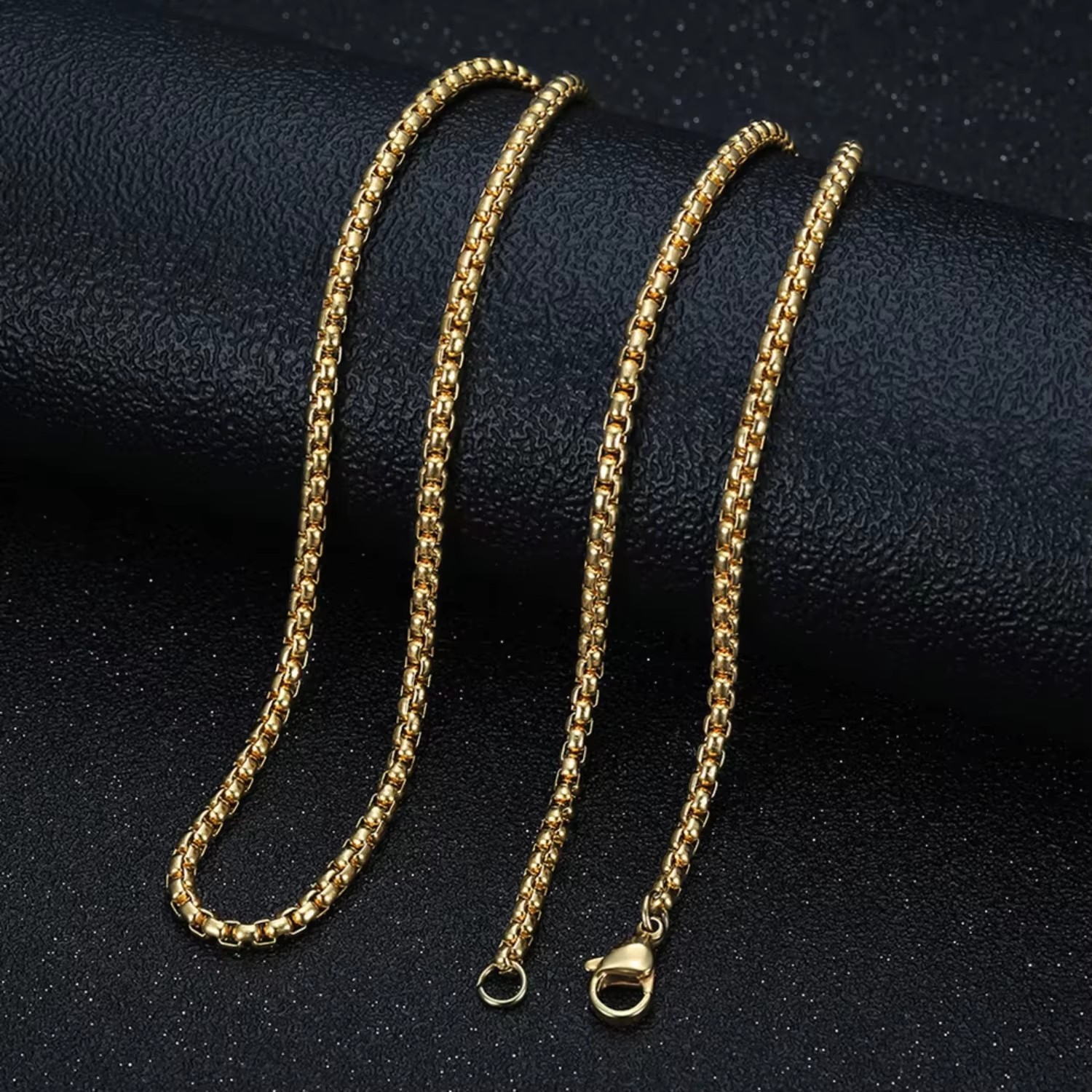 Iced Out Dog Tag Necklace 18K Gold Plated Stainless Steel Men Women Hip Hop Jewelry Gifts CZ Cubic Zirconia Pendant Necklace