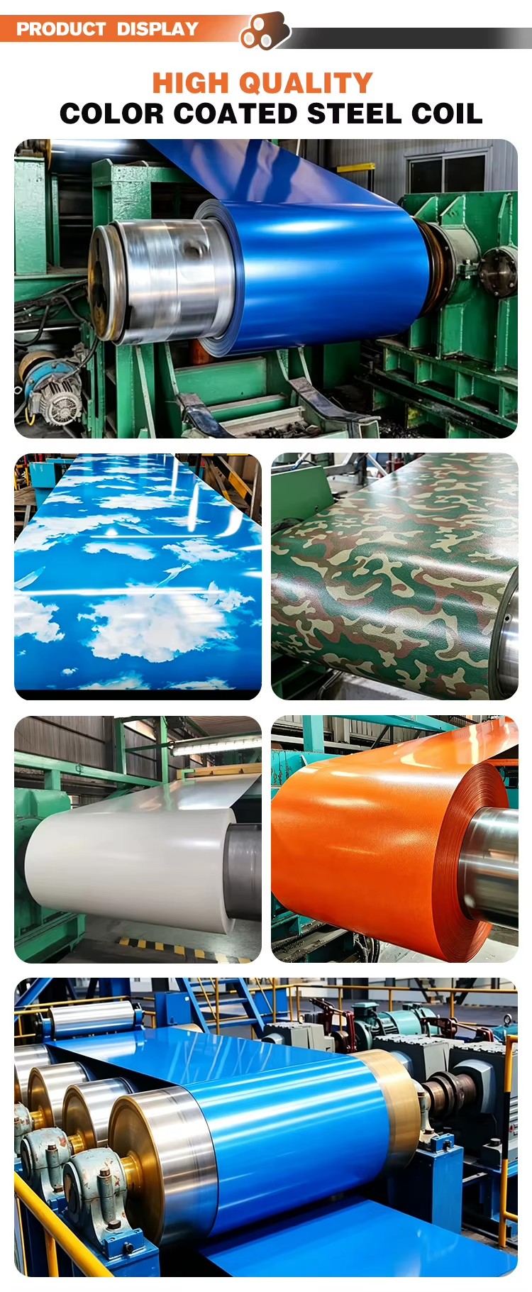 Cold Rolled High Quality JIS Certified PPGI/PPGL Color Coated Steel Coil with Bending & Cutting Services Various Colors Sizes