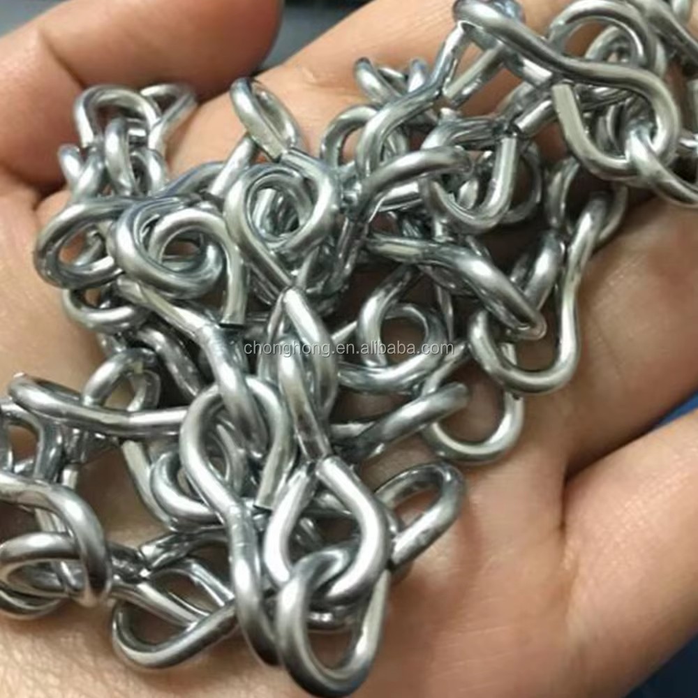 AISI304/316 Stainless Steel Single Jack Chain / Weldless Chain