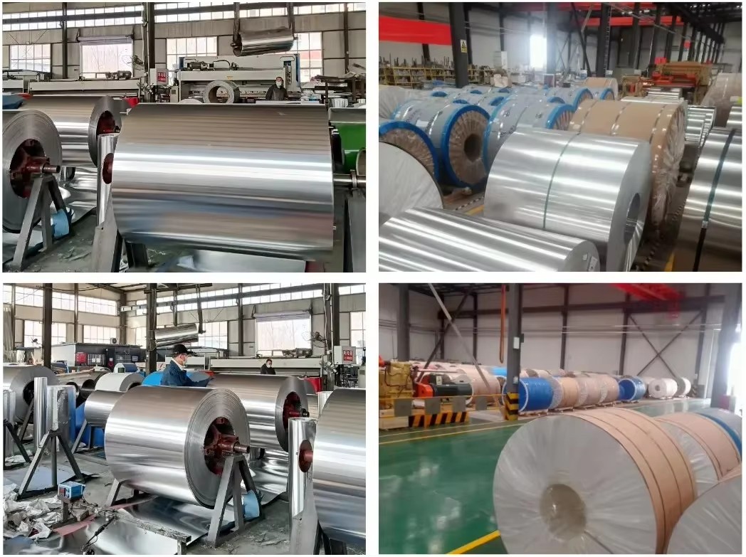 Reflector Plate PVC Film Coated Anodized Color Aluminium Roll 1060 1070 H14 h18 h32 1100 3003 5052 Aluminum Coil sheet
