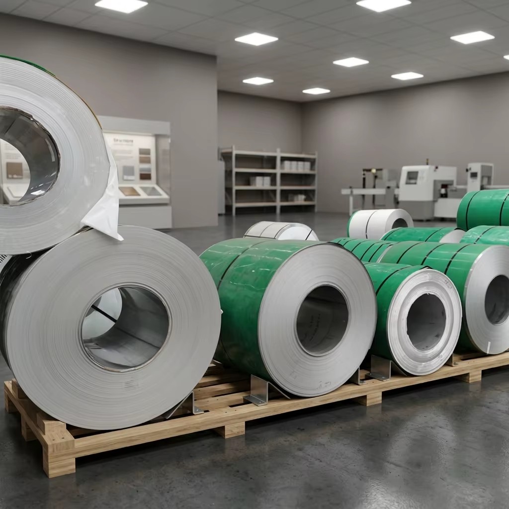 High Quality 316L 904L Stainless Steel Coil Cold Rolled 300 Series ISO 9001 Certified 2B BA HL Surface Finish