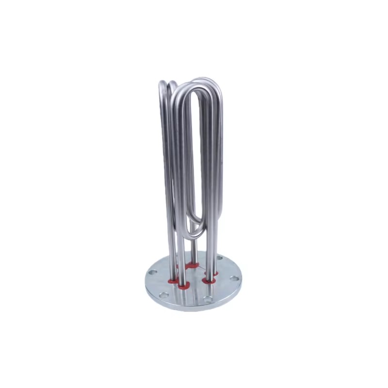 Customized Stainless Steel Electric Heating Tube Industrial Pipe SUS304/SUS316 220V/380V 1 Year Warranty for Water Heating