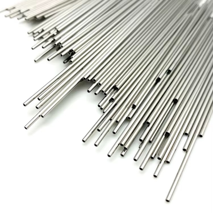 Factory Supply Seamless Stainless Steel Tube 304 / 316 ASTM High Precision 1mm 2mm 3mm Stainless Steel Pipe