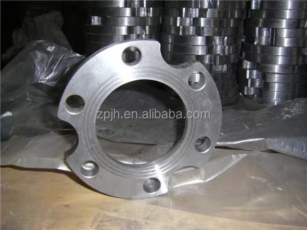 Non Standard Flange With Gap for Pumping and Wall