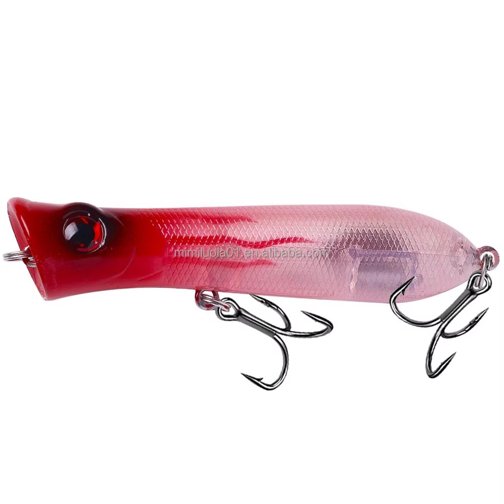 Wholesale PO032 8.3cm 11g Artificial Hard Plastic Baits Top Water Floating Popper Fishing Lures