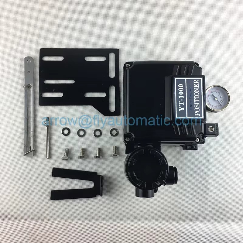 YT-1000L Electro-Pneumatic positioner Linear Straight Stroke Control Valve Positioner