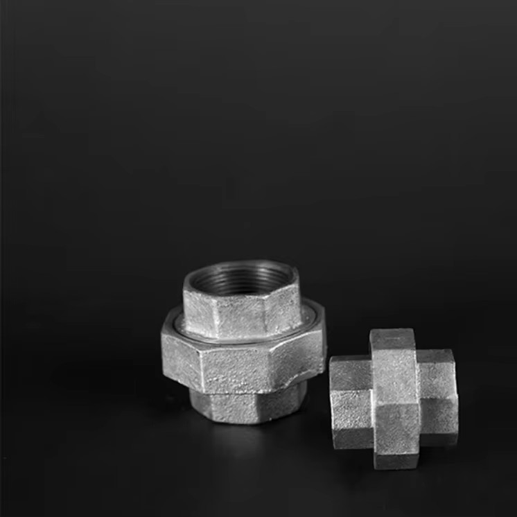 High Quality NPT Thread Malleable Iron Floor Flange American Standard Threaded Base Fitting for Building Plumbing