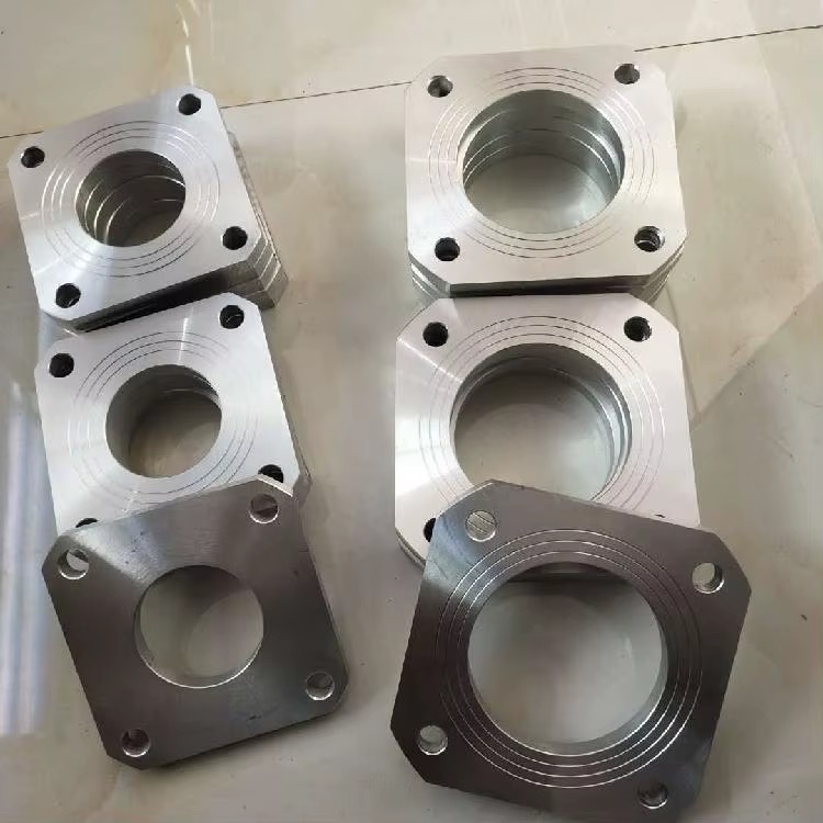 High Quality Factory Price Stainless Steel Square Flange in Various Sizes for Industrial Machinery and Metal Pipe Fittings