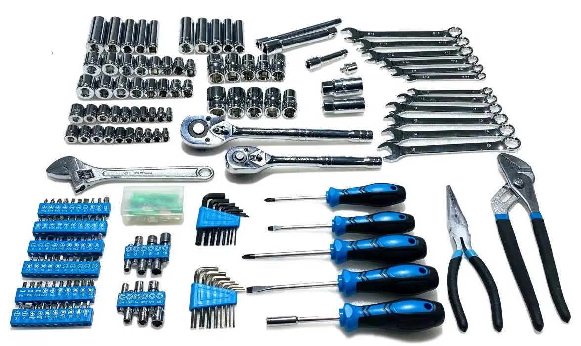 228pcs Professional Socket Tool Set Car Repair Tool Set with Heavy Duty Box