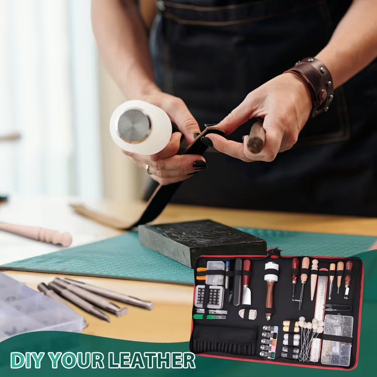 386 Pcs Advanced Leather Sewing Tools Set Tool Bag Set Home Tool Set