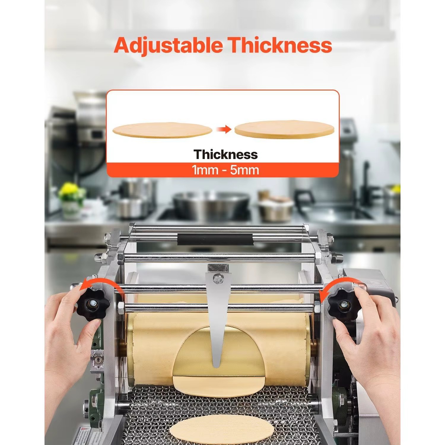 Automatic Electric Corn Tortilla Maker 4 Inch 6 Inch Grain Product Making Machine Model D0100X327PT
