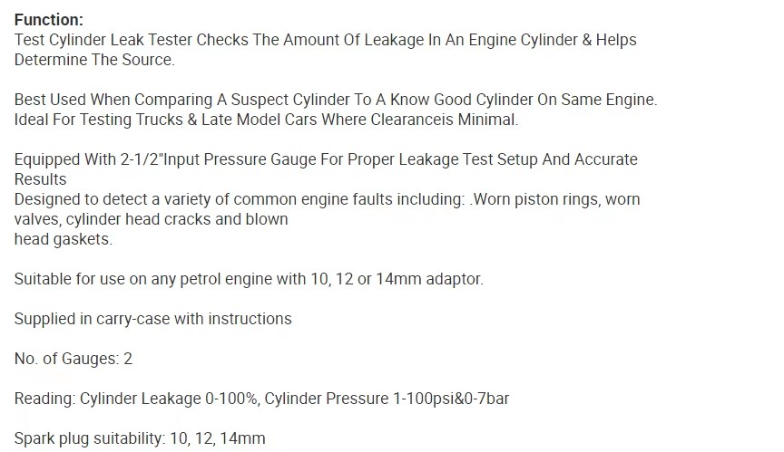 Product detail
