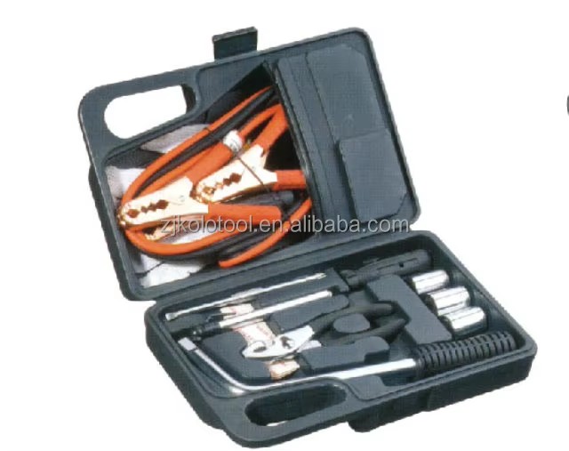 29 Pcs Mechanical Tools Set Car Repair Tool Kit with Car Cable