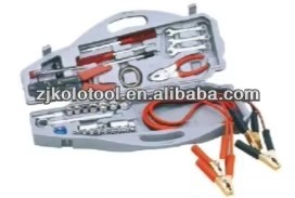 29 Pcs Mechanical Tools Set Car Repair Tool Kit with Car Cable