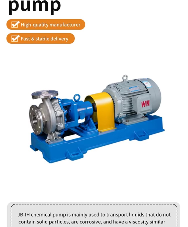 OEM High-Precision Explosion-Proof Three-Phase Motor Centrifugal Pumps 60Hz High Pressure for Water Oil Chemical Processing