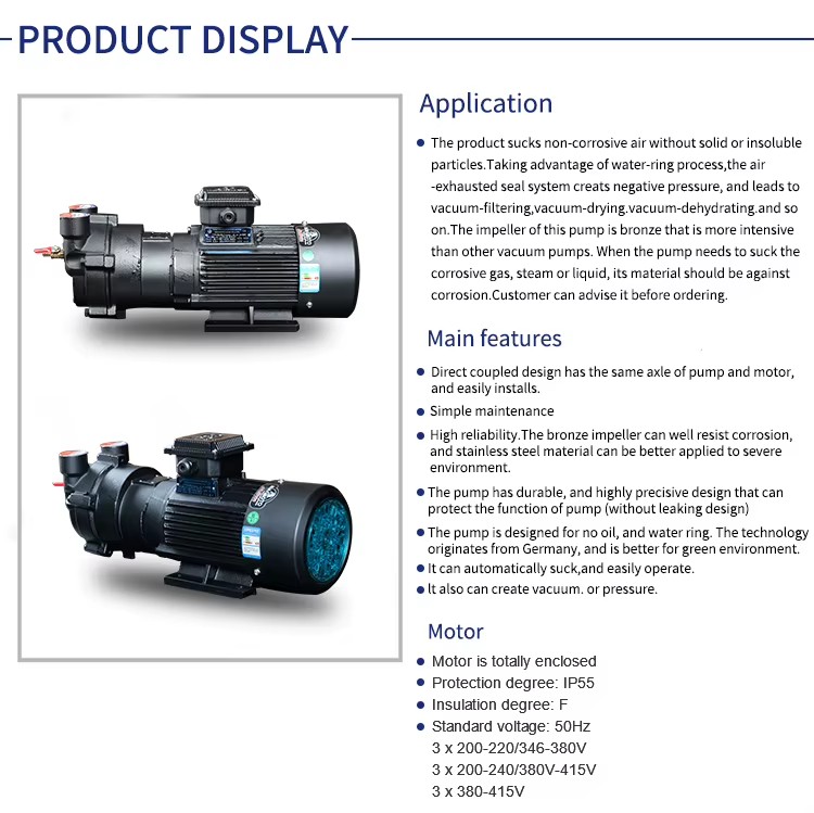 Electric Single-Stage Pumps Centrifugal Pumps for Industrial Use