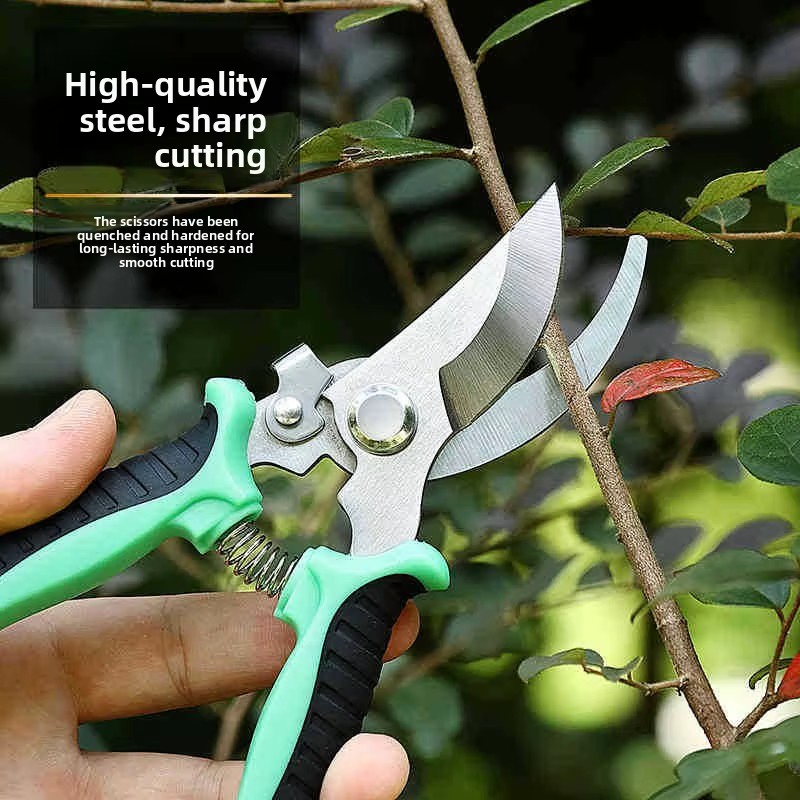 Pruning Shears Gardening Scissors Set Multi-Purpose Stainless Steel Tools Multi-Color Bonsai Orchards Flowers Fruit Trees PH227