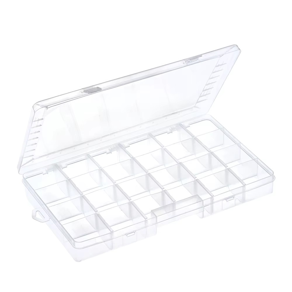 Factory Hot-Selling MJ-2084 Waterproof 24 Compartments Customized Box for Fishing