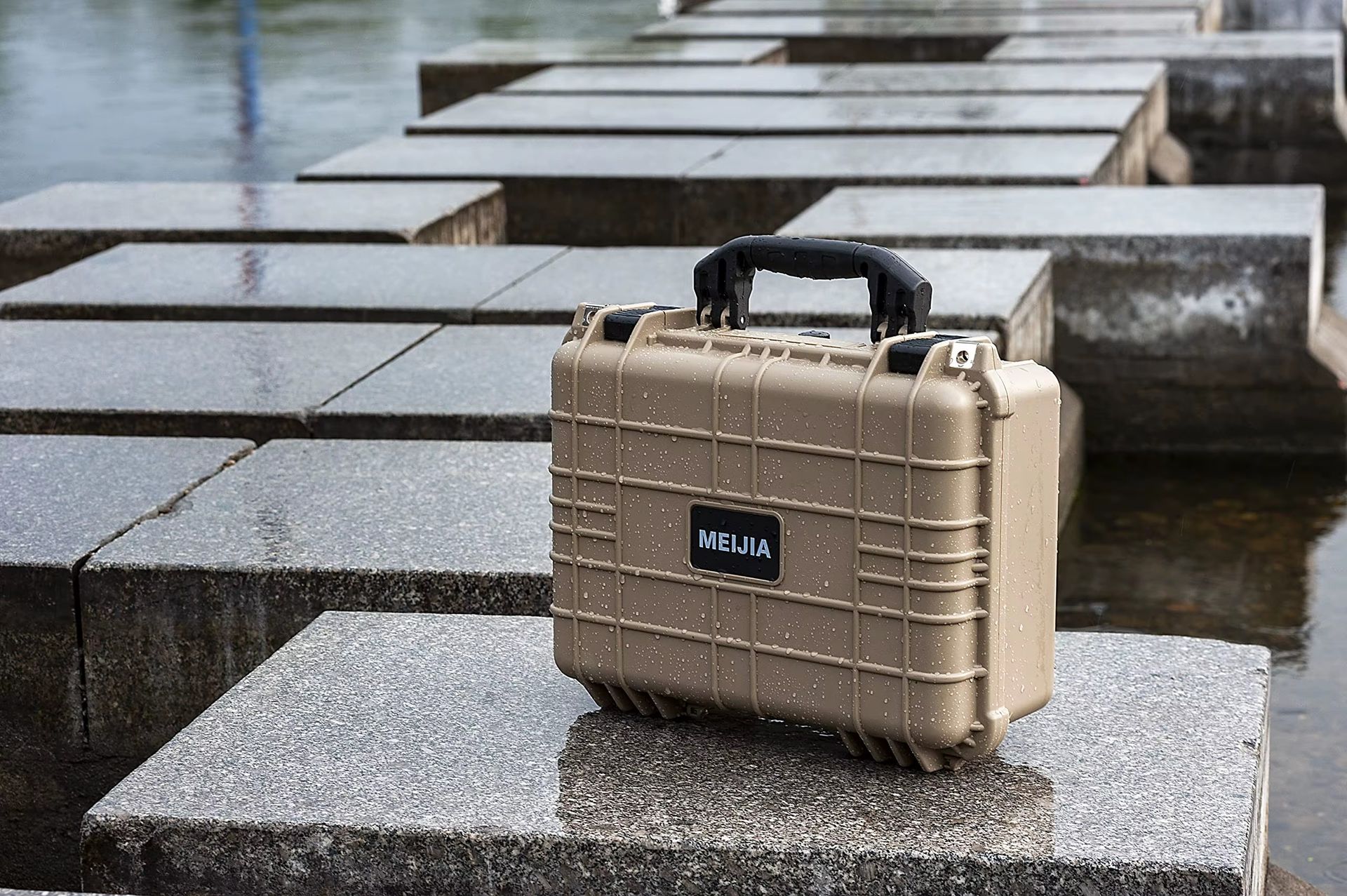Custom Hard Plastic Tool Storage Case-Portable Outdoor Waterproof Customizable