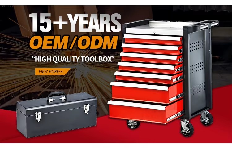 Craftsman Steel 9 Drawers Tool Box/Heavy Duty Tool Chest/Tool Cabinet