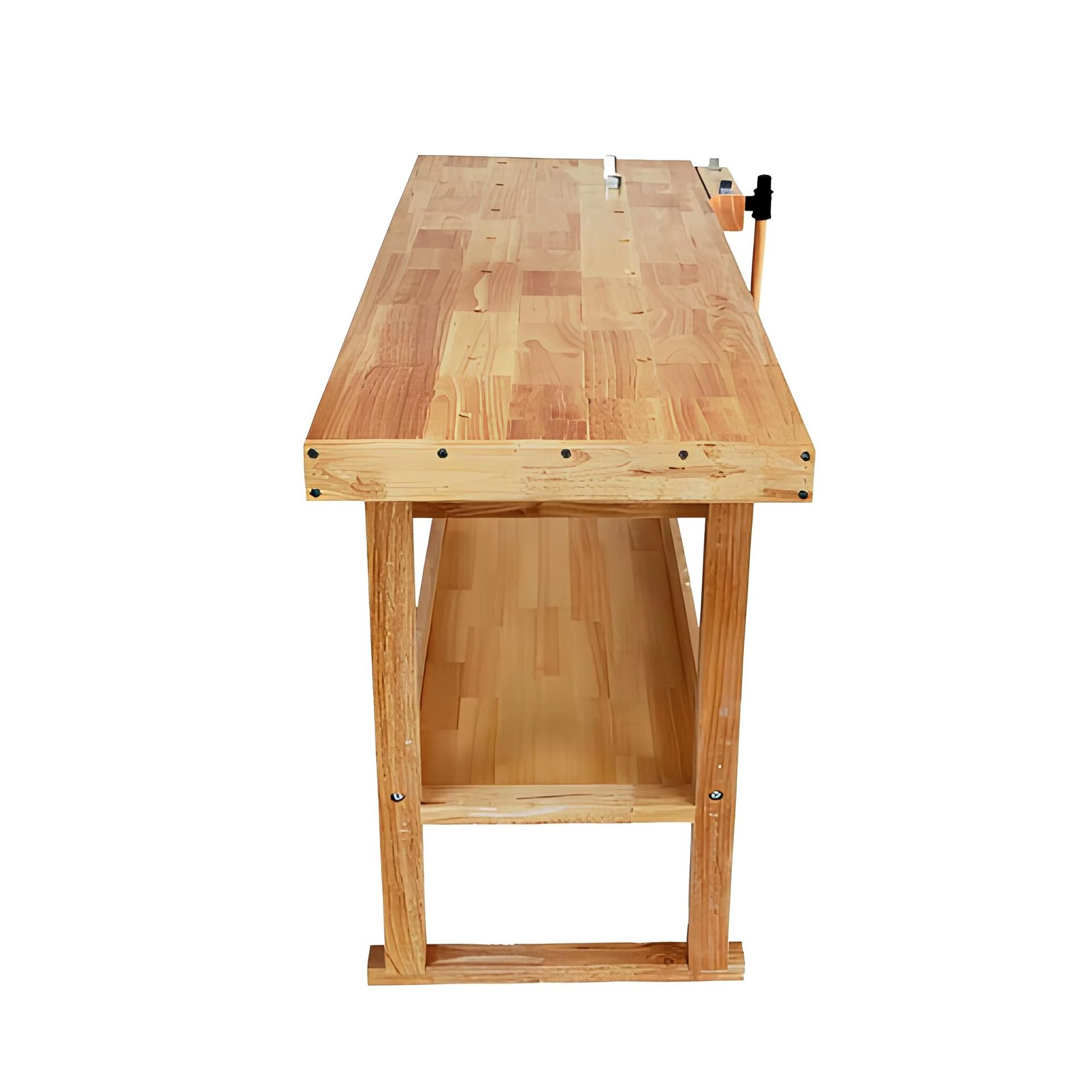Woodworking Bench Heavy Duty Wooden Workbench With Drawers And Shelf For Carpentry And Metalworking