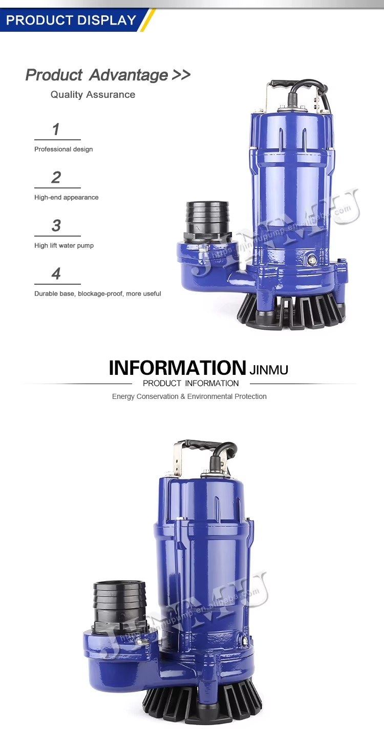 Electric Water Pumping Machine Supply 1 hp Submersible Pump Price