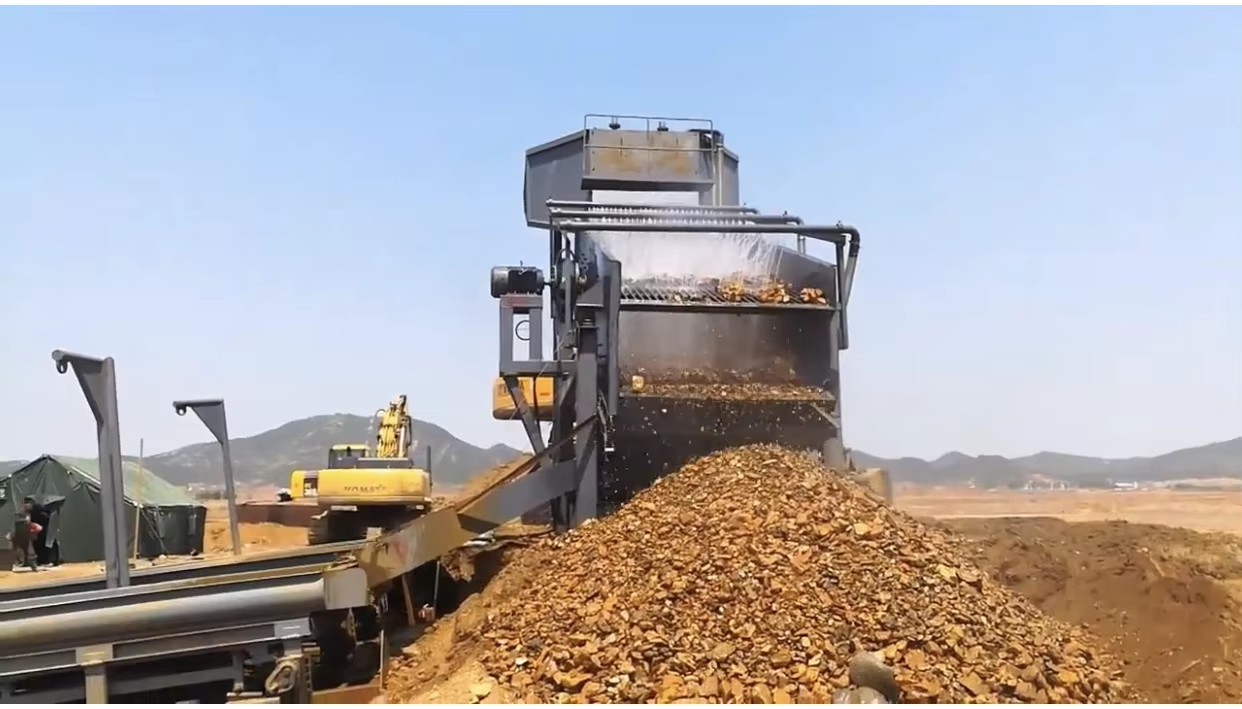 Gold Mining Horizontal Two Shaft Vibrating Sieve, Wide Application, Sturdy Durable, High Capacity Mineral Separator