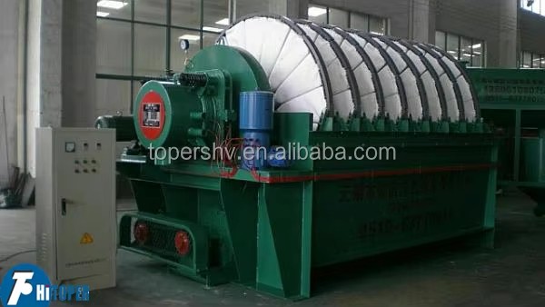 Vacuum Water Separator of Metal Mineral Slurry, Supplied Vacuum Disc Filter for Sale