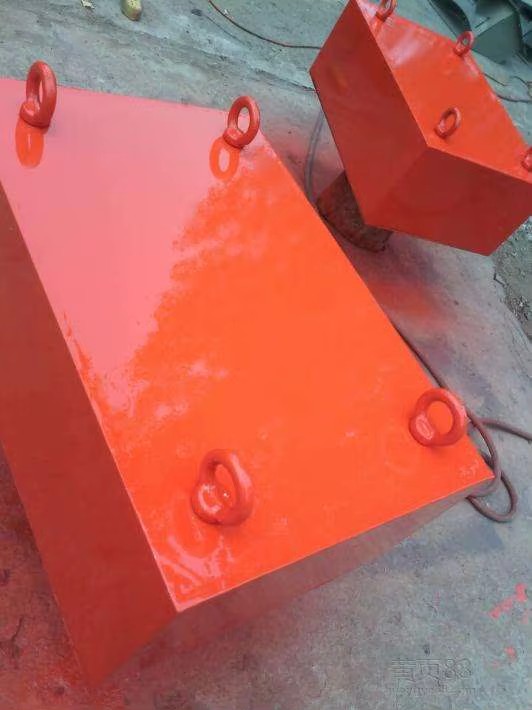Automatic Suspended Conveyor Belt Magnetic Separator Magnetic Plate for Ore Mineral Iron Remove Permanent Magnetic Separator