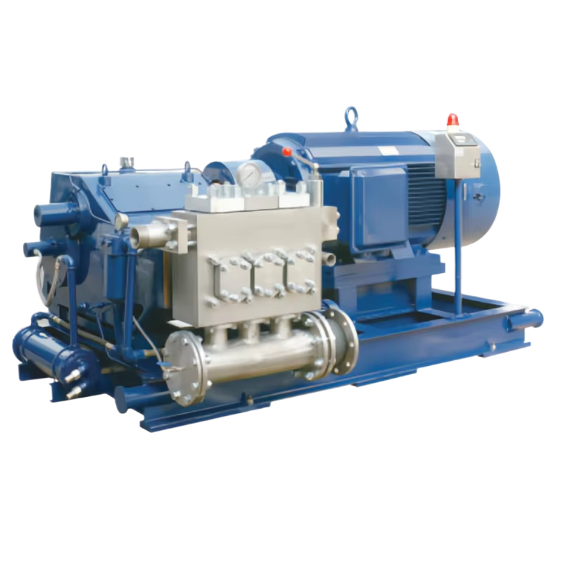 High Pressure Pump Unit DLS350 by Electric Motor 500bar with the Necessary Tools and Kits for Oilfield Water Injection