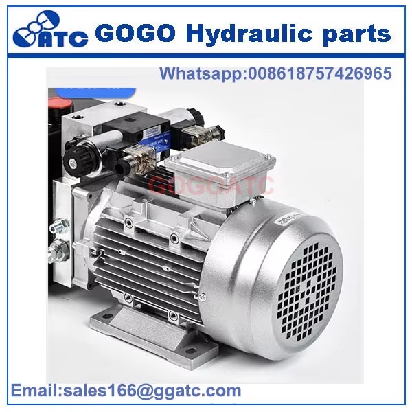 Bidirectional Power Unit Hydraulic Station Small Double Acting Oil Pump Motor 220v/380v