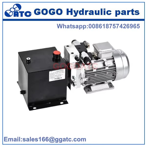 Bidirectional Power Unit Hydraulic Station Small Double Acting Oil Pump Motor 220v/380v