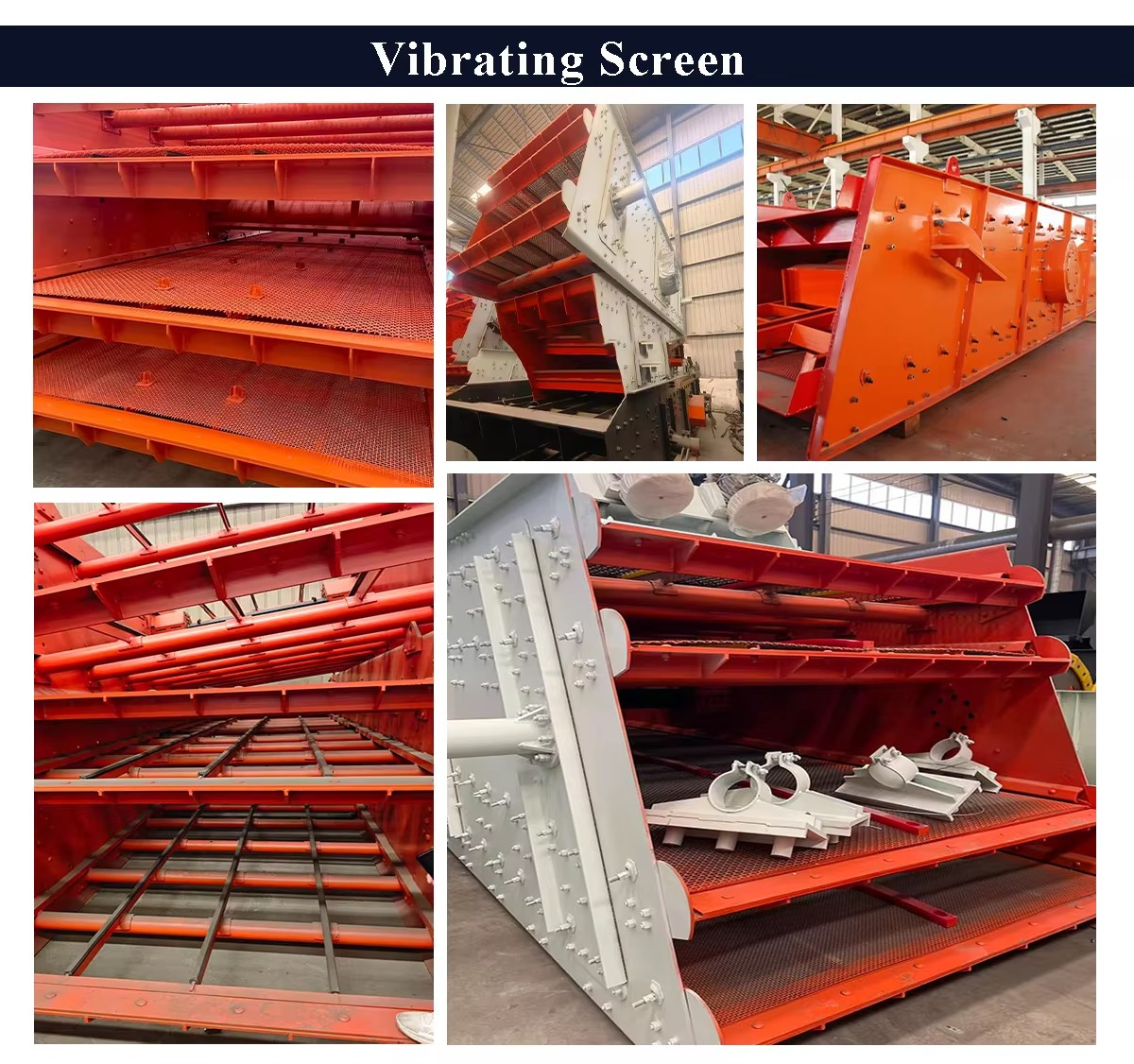 Aggregate Mineral Circular Vibrating Screen with Multi-Layer Precision Separator Screening in Sand Aggregate Size Classification
