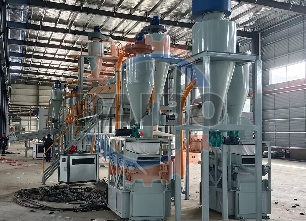 Dry Type Air Gravity Separator with Motor & Gear 3 Tons/H High Precision Metal Recycling