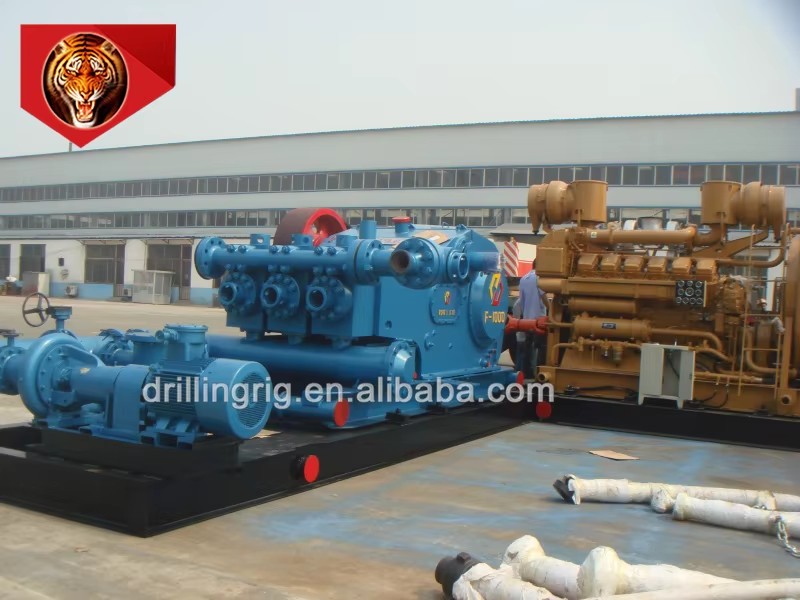 diesel Engine G12V190PZL-1/3 and YOTFJ650/750/850 Fluid Coupling Gearbox Unit for the Drilling Mud Pump
