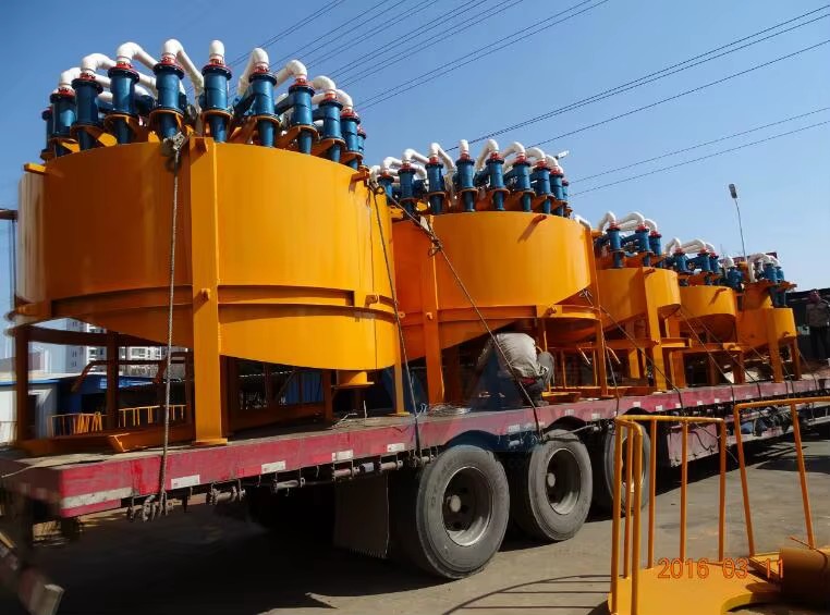 High Quality 24-300 M3/H Hydrocyclone With Steel Structure