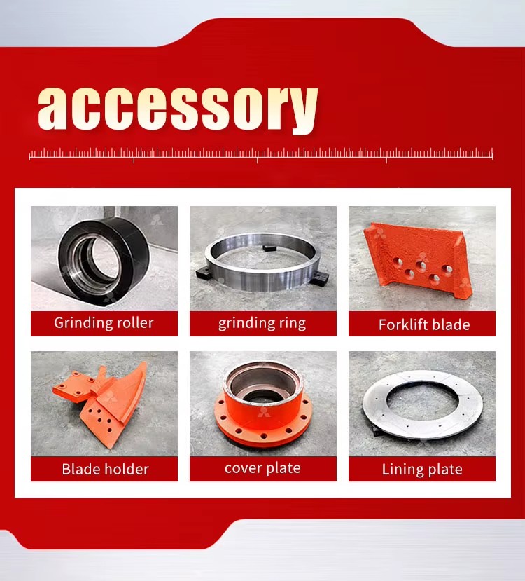 New Type Raymond Mill for Limestone, Gypsum and Coal Powder Grinding with Cage Type Powder Separator Frequency Motors Using