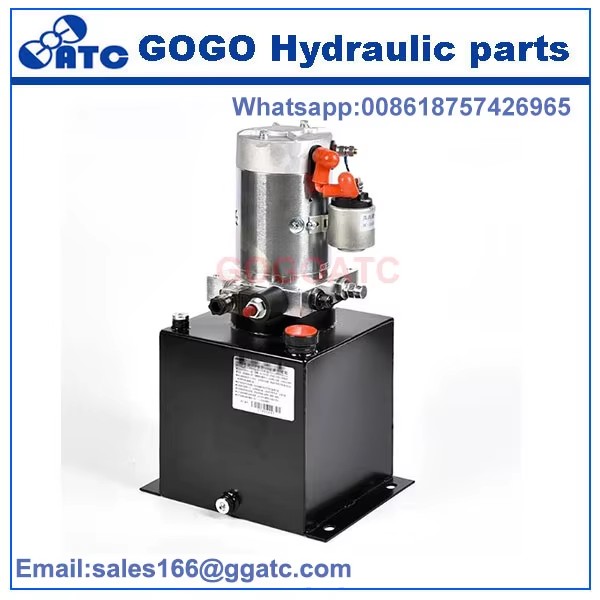 Power unit hydraulic station small double acting oil pump motor 220v/380v