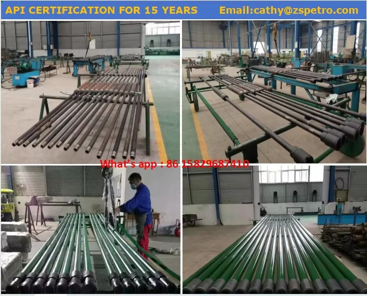 Carbon Steel Barrel Subsurface Sucker Rod Pumps Driven by Pumping Unit