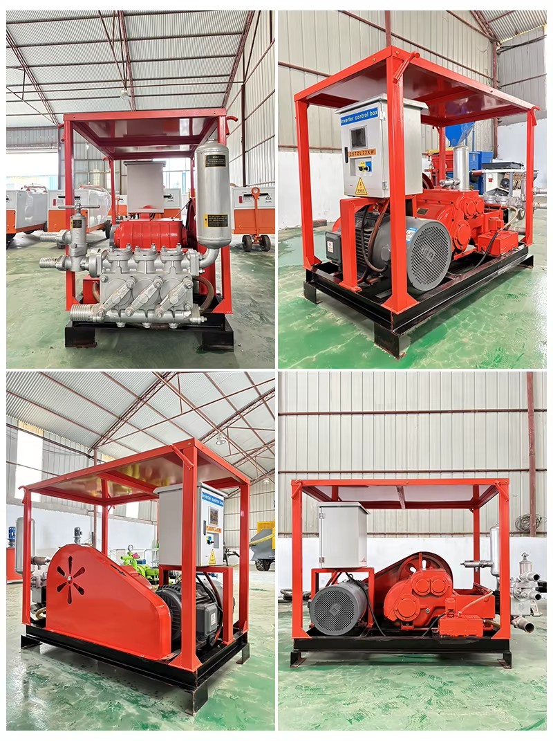 BW320 Electric Motor Driven Mud Pump Machine Oilfield Drilling Equipment for Water Well & Drilling Rig