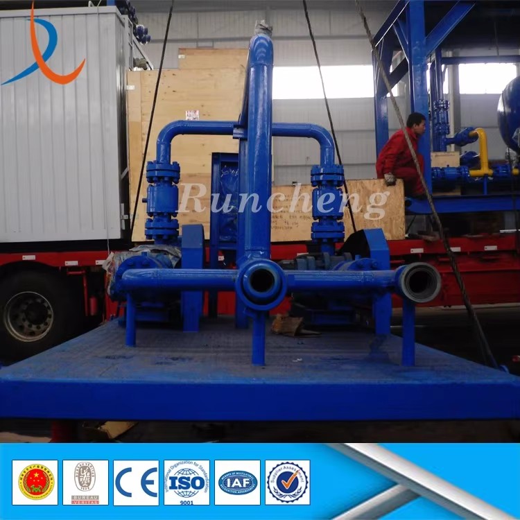 Skid Mounted Crude-oil Transfer Pump with Two Sets of Centrifugal Oil Transfer Pumps